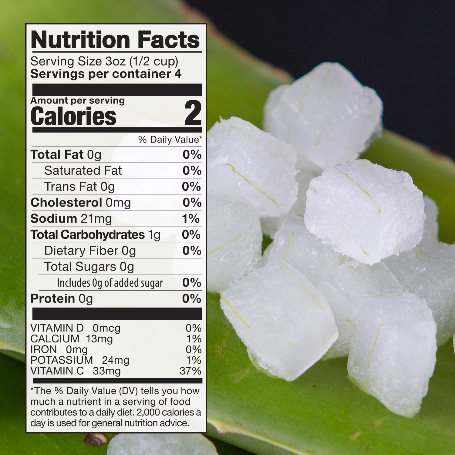 Pitaya Foods Frozen Aloe Bite Sized Pieces for Smoothies, 12oz, 1 Pk - Image 4